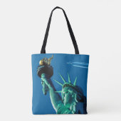 Vrijheidsbeeld voor All-Over-Print Canvas tas (Achterkant)