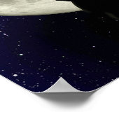 Vrijheidsbeeld voor het Poster van Moon (Hoek)