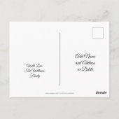 Vrijheidsbeeld VS Onafhankelijkheidsdag 4 juli Briefkaart (Achterkant)