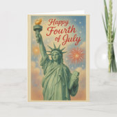 Vrijheidsbeeld Vuurwerk Kaart (Voorkant)