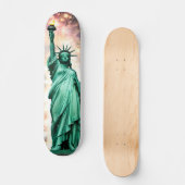 Vrijheidsbeeld Vuurwerk Onafhankelijkheidsdag, Persoonlijk Skateboard (Voorkant)