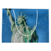 Vrijheidsbeeld, waterverven in New York schilderen Large Cadeautasje (Achterkant)