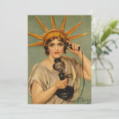  Vrijheidsbeeld, WWI-patriottische oorlog en oorlo (Staand voorkant)