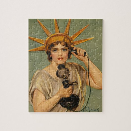  Vrijheidsbeeld, WWI-patriottische oorlog en oorlo Legpuzzel (Verticaal)