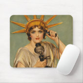 Vrijheidsbeeld, WWI-patriottische oorlog en oorlo Muismat (Met muis)