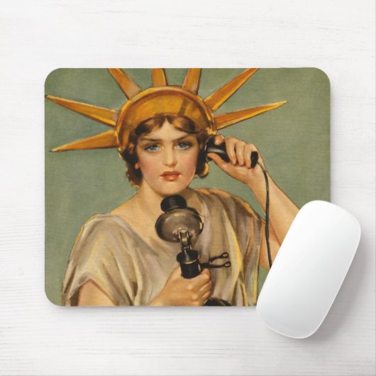  Vrijheidsbeeld, WWI-patriottische oorlog en oorlo Muismat (Met muis)