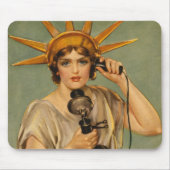  Vrijheidsbeeld, WWI-patriottische oorlog en oorlo Muismat (Voorkant)