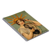  Vrijheidsbeeld, WWI-patriottische oorlog en oorlo Notitieboek (Rechterzijde)