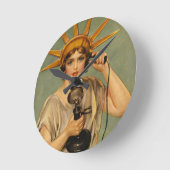 Vrijheidsbeeld, WWI-patriottische oorlog en oorlo Ronde Klok (Hoek)