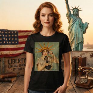 Vrijheidsbeeld, WWI-patriottische oorlog en oorlo T-shirt