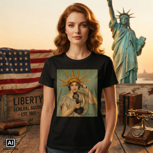 Vrijheidsbeeld, WWI-patriottische oorlog en oorlo T-shirt
