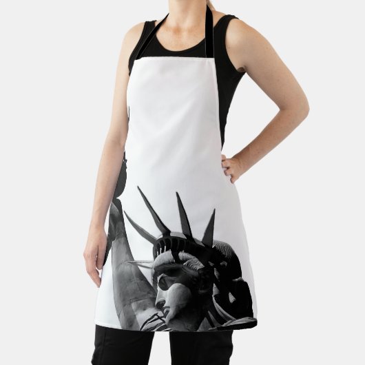 Vrijheidsbeeld zwart en wit schort (Insitu)