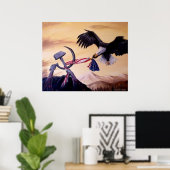 Vrijheidsbestrijding poster (Thuiskantoor)