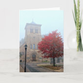 Vrijheidsboom in de mist kaart (Voorkant)