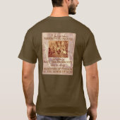 Vrijheidsbrand in de Mannen T-shirt (Achterkant)