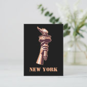 Vrijheidsbrand, New York Briefkaart (Staand voorkant)