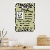 Vrijheidsbranden Poster (Keuken)