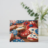 Vrijheidscookies Briefkaart (Staand voorkant)