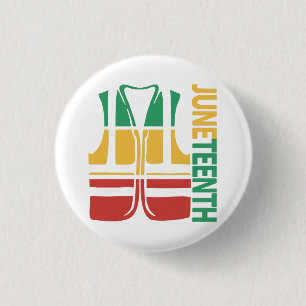 Vrijheidsdag Vest Jas Coworker Swagazon Medewerker Ronde Button 3,2 Cm