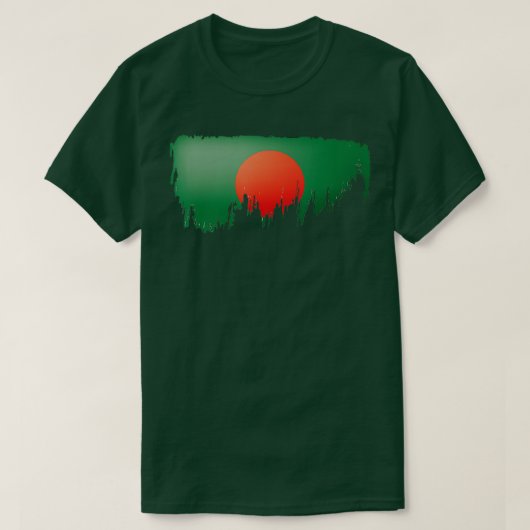 Vrijheidsdagen Bengaalse vlag Bangladesh T-shirt (Design voorkant)