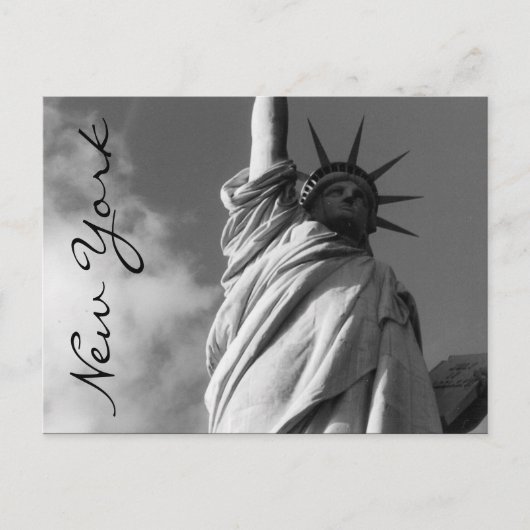 vrijheidsdame new york briefkaart (Voorkant)