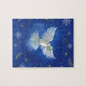 Vrijheidsduif, vrede op aarde legpuzzel (Horizontaal)