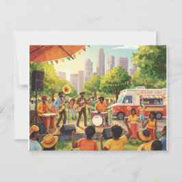 "Vrijheidsfeest" Juneteenth Briefkaart