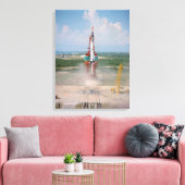 Vrijheidsfoto 7 canvas afdruk (Insitu (Woonkamer))