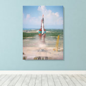 Vrijheidsfoto 7 canvas afdruk (Insitu (Houten vloer))