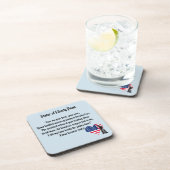 Vrijheidsgedicht Bier Onderzetter (Rechterzijde)