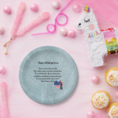 Vrijheidsgedicht Papieren Bordje (Feest)