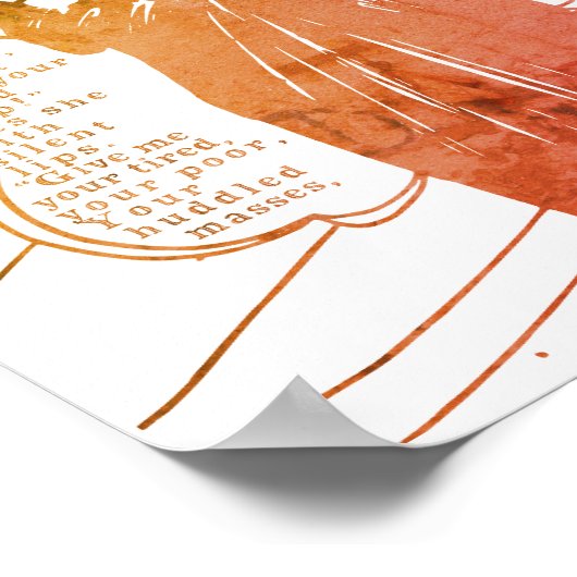 Vrijheidsgedicht poster (Hoek)