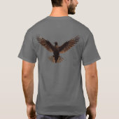 Vrijheidsgeïnspireerde T-shirt Design (Achterkant)