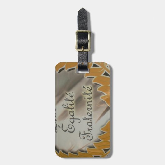 Vrijheidsgelijkheid Vrijheid Vrijheid Vrijheid Vri Bagagelabel (Voorkant verticaal)