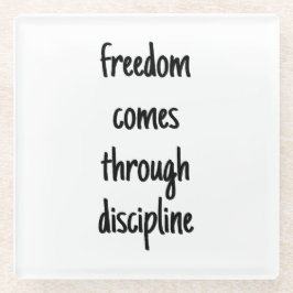 Vrijheidsglas Onderzetter Glazen Onderzetter