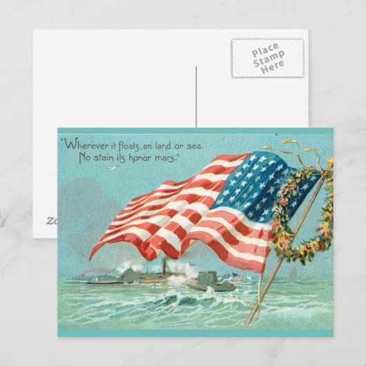 Vrijheidsglimlachen Briefkaart (Voorkant / Achterkant)