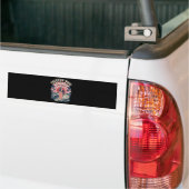 Vrijheidsgolf 4 juli bumpersticker (Op Truck)