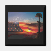 Vrijheidsistentie gratis magneet (Voorkant)