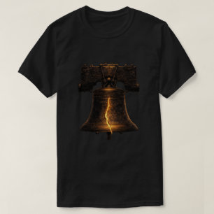 Vrijheidsklok Patriottisch Symbool van Vrijheid T-shirt