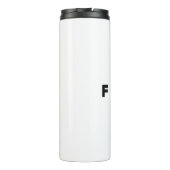 Vrijheidskostuum voor mannen en vrouwen thermosbeker (Achterkant)