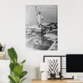 Vrijheidsluchtschip Uitzicht 1920 Poster (Thuiskantoor)