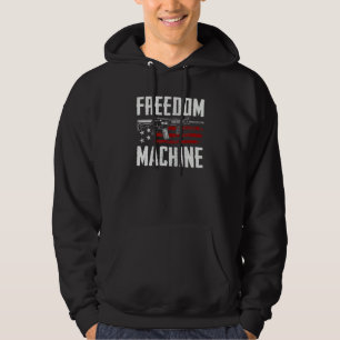 Vrijheidsmachine   Pro wapens Ar15 VS 2e amendemen Hoodie