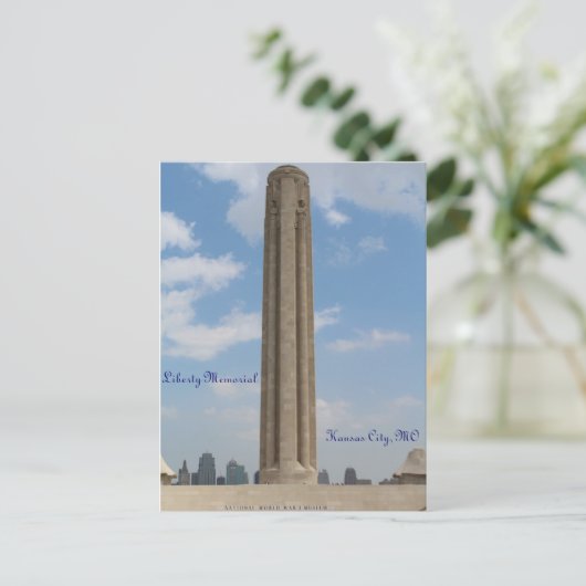 Vrijheidsmonument #1 briefkaart (Staand voorkant)