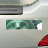 Vrijheidsolieeffect Bumpersticker (Op auto)