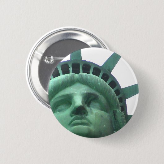 Vrijheidsolieeffect Ronde Button 5,7 Cm (Voorkant /achterkant)