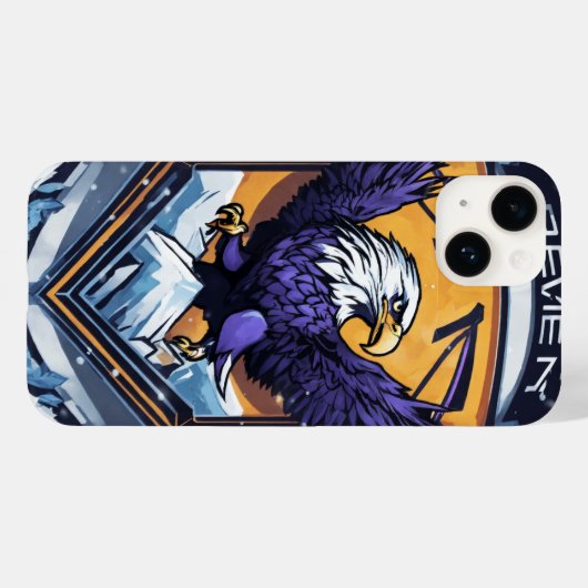 Vrijheidsoproep Case-Mate iPhone Case (Achterkant (horizontaal))
