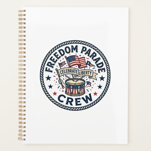 Vrijheidsparade Crew Patriottische Patriottische P Planner (Voorkant)