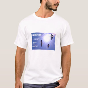 Vrijheidspaspoort (licht) T-shirt