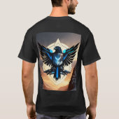 vrijheidspatronen t-shirt (Achterkant)