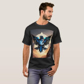 vrijheidspatronen t-shirt (Voorkant volledig)